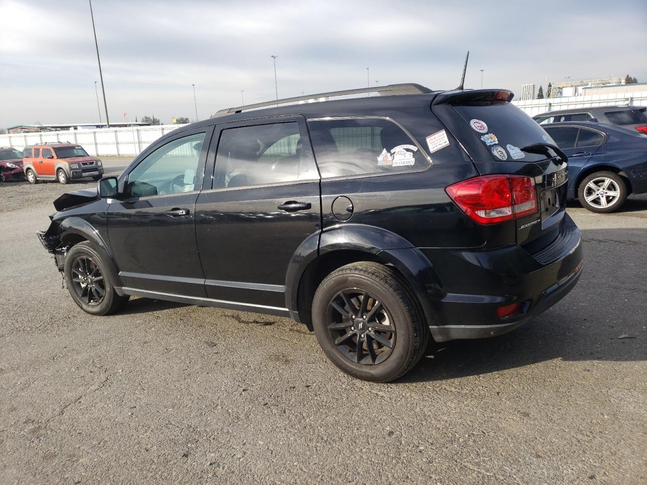 2019 Dodge Journey VIN 3C4PDCBB8KT845736 Copart auction photo, front end damage thumbnail 2