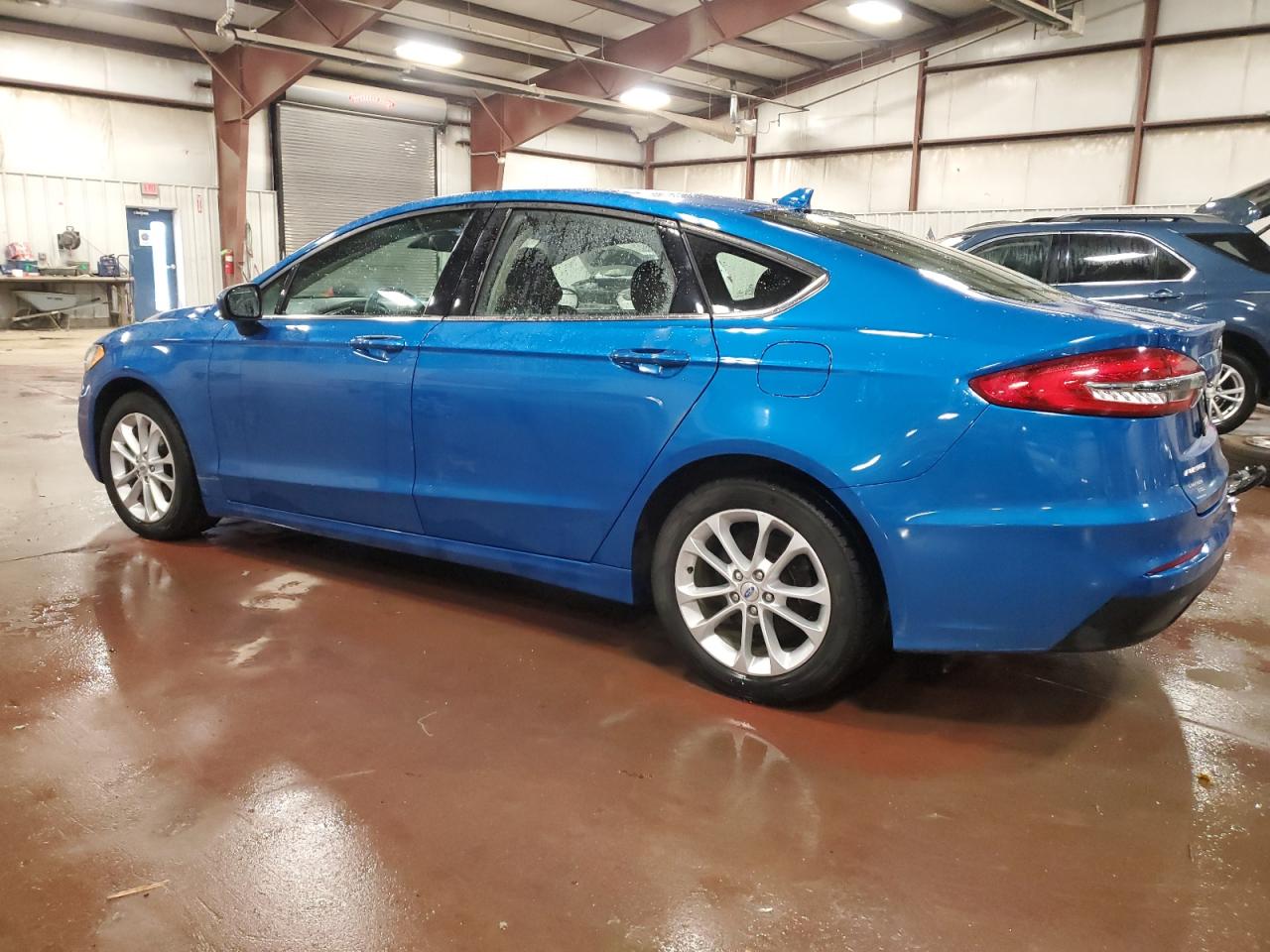 2020 Ford Fusion VIN 3FA6P0HD3LR110693 Copart auction photo, front end / side damage thumbnail 2