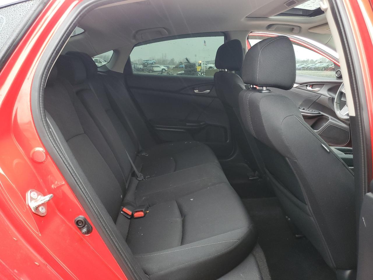 2017 Honda Civic VIN 2HGFC2F7XHH508731 Copart auction photo, rear end / front end damage thumbnail 10