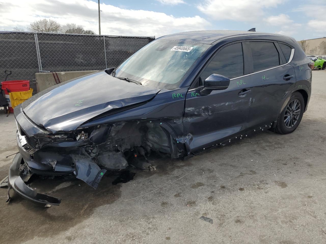 2021 Mazda CX-5 VIN JM3KFACM6M1325836
