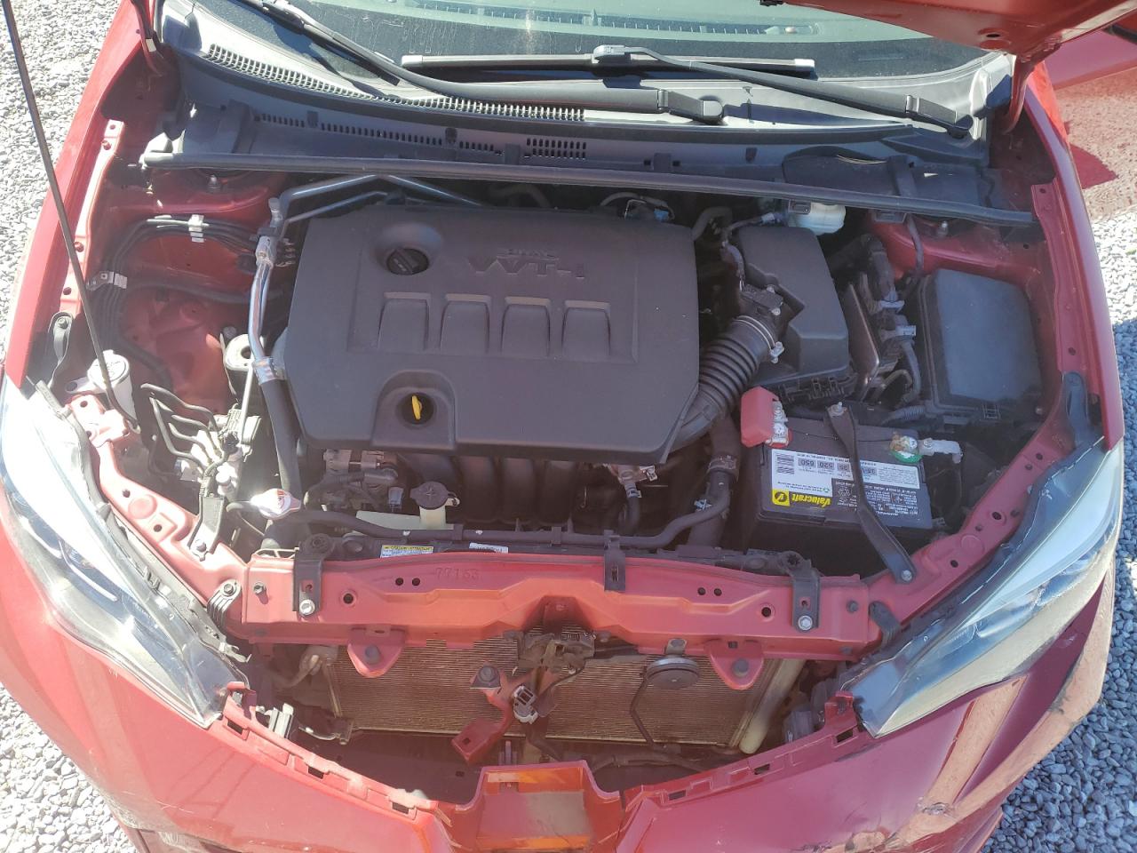 2017 Toyota Corolla VIN 2T1BURHE7HC846516 Copart auction photo, front end damage thumbnail 11