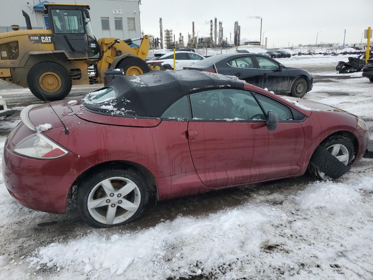2007 Mitsubishi Eclipse VIN 4A3AL25F47E061575 Copart auction photo, front end damage thumbnail 3