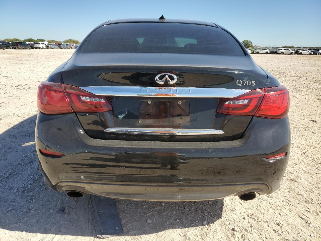 2016 Infiniti Q70 VIN JN1BY1AP5GM220291 Copart auction photo, front end damage thumbnail 6