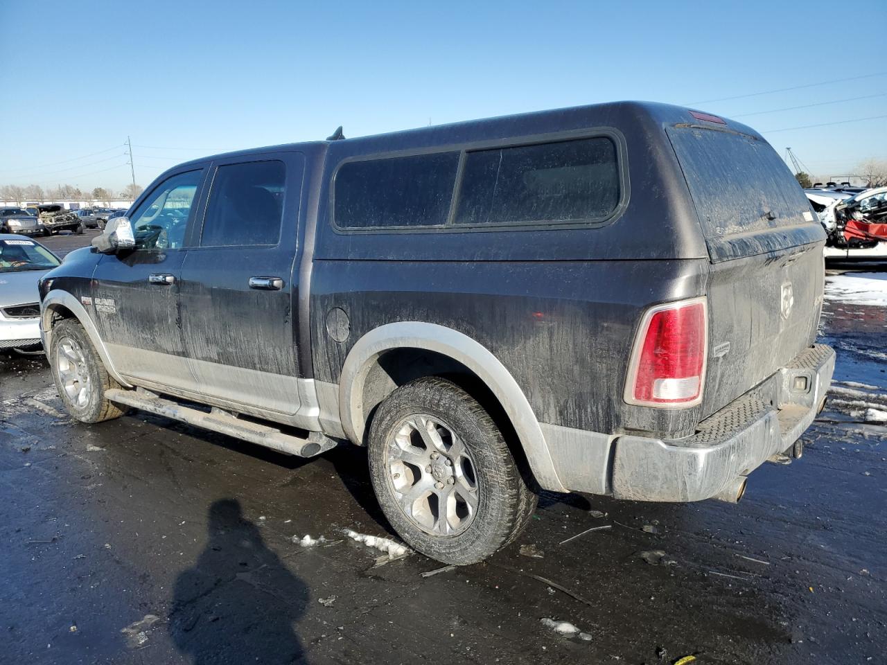 2014 RAM 1500 VIN 1C6RR7NT5ES375331 Copart auction photo, side damage thumbnail 2
