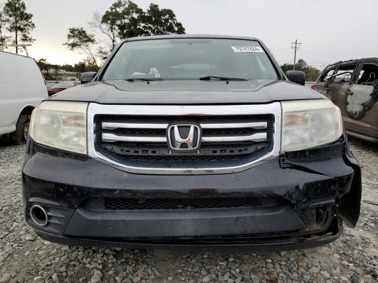 2015 Honda Pilot VIN 5FNYF4H59FB017592 Copart auction photo, front end damage thumbnail 5