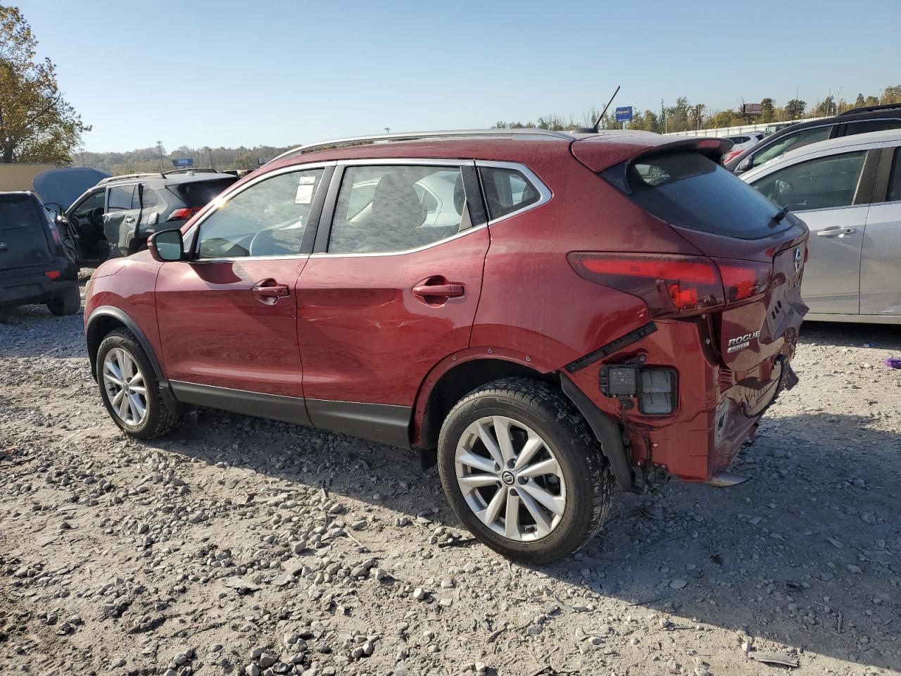 2019 Nissan Rogue VIN JN1BJ1CP8KW230554 Copart auction photo, rear end damage thumbnail 2