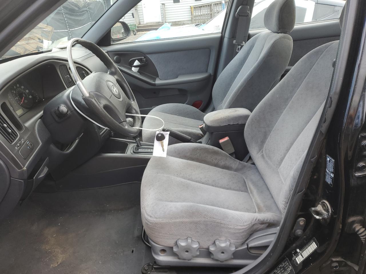 2006 Hyundai Elantra VIN KMHDN46DX6U354805 Copart auction photo, all over / side damage thumbnail 7