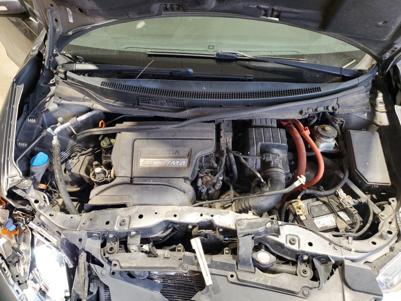 2012 Honda Civic VIN JHMFB4F37CS003157 Copart auction photo, front end damage thumbnail 11