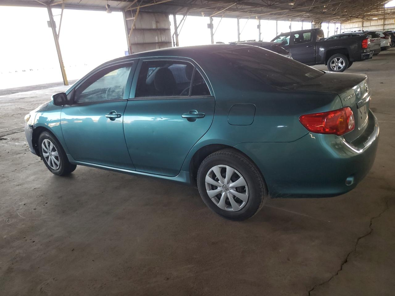 2010 Toyota Corolla VIN 1NXBU4EE6AZ285348 Copart auction photo, front end / rear end damage thumbnail 2