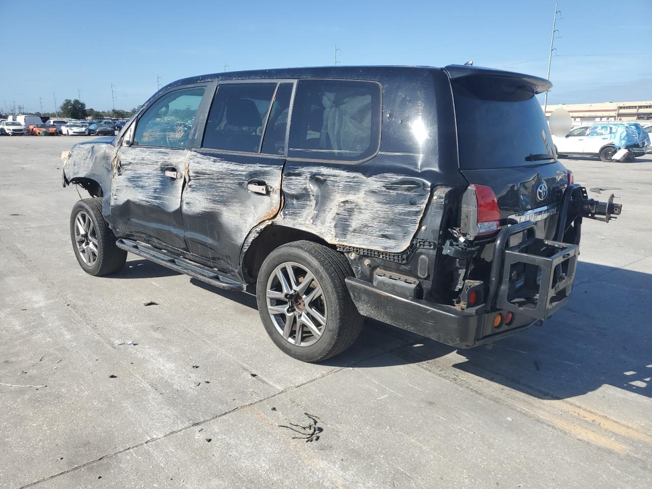 2011 Toyota Land Cruiser VIN JTMHY7AJ5B5012937 Copart auction photo, rollover damage thumbnail 2
