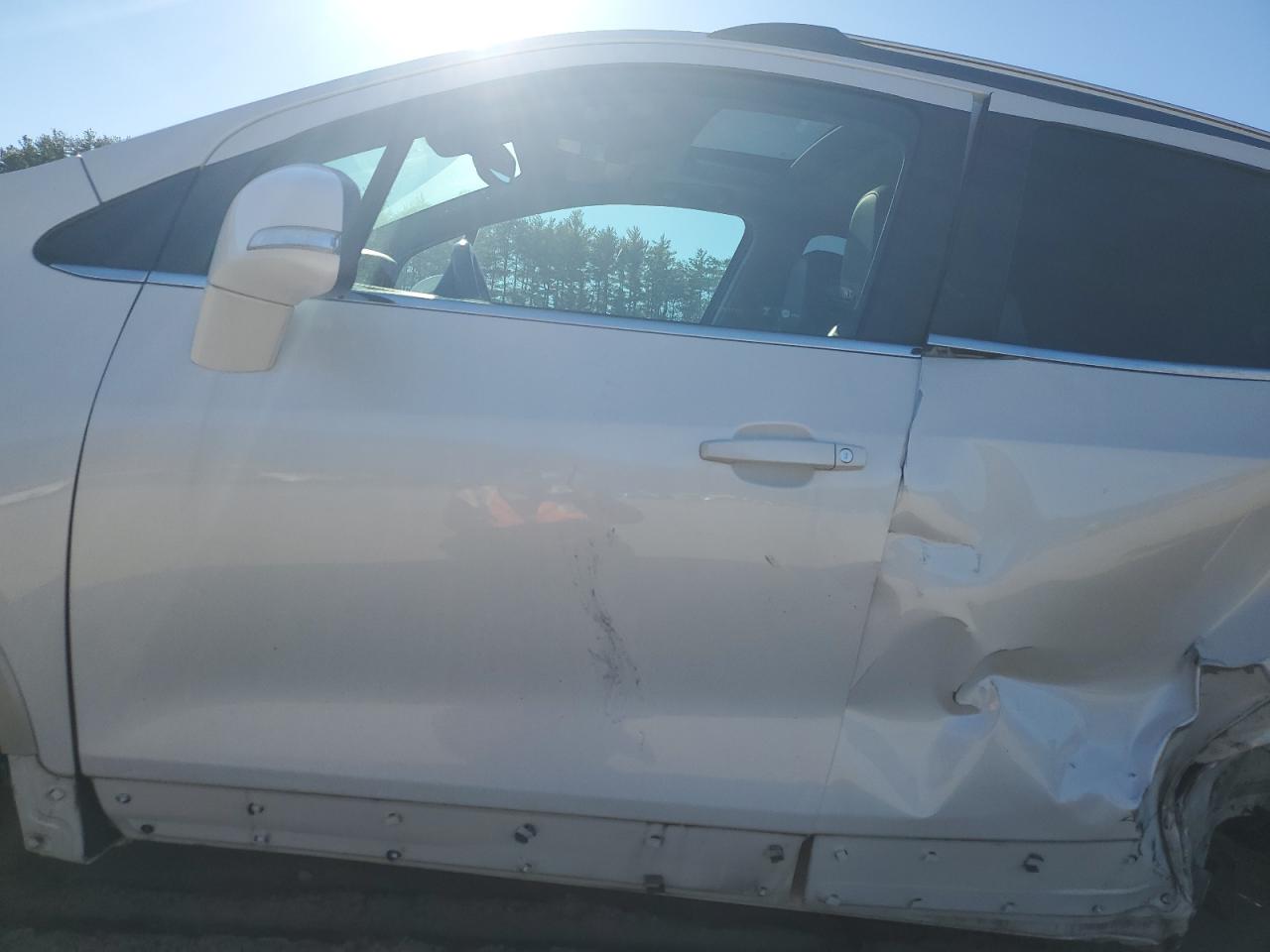 2016 Buick Encore VIN KL4CJ2SM8GB605172 Copart auction photo, side / rear end damage thumbnail 7