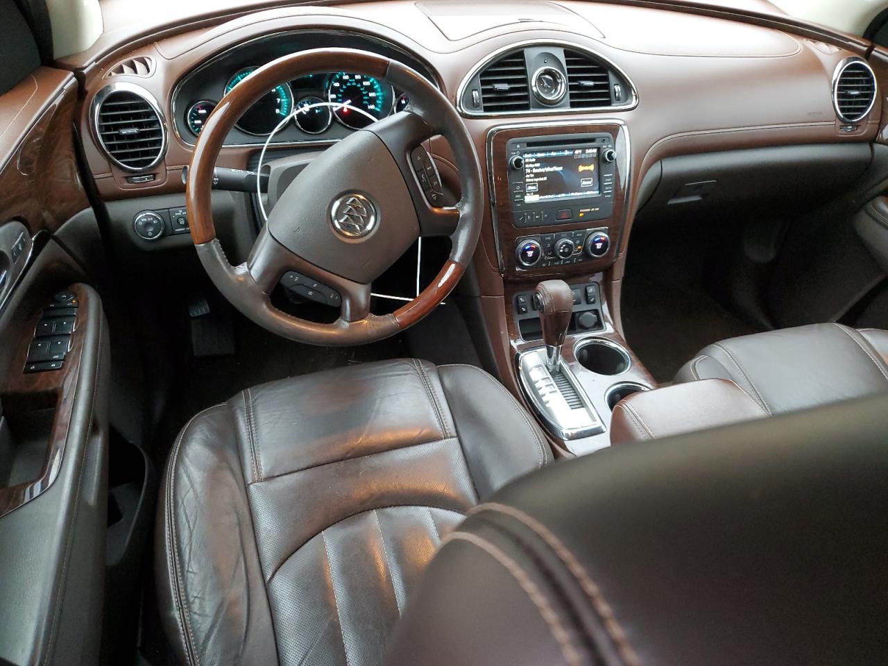 2013 Buick Enclave VIN 5GAKRCKD5DJ109068 Copart auction photo, front end / side damage thumbnail 8