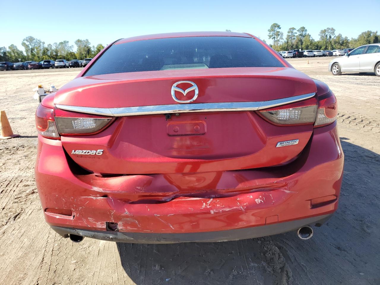 2017 Mazda 6 VIN JM1GL1V5XH1145410 Copart auction photo, front end damage thumbnail 6
