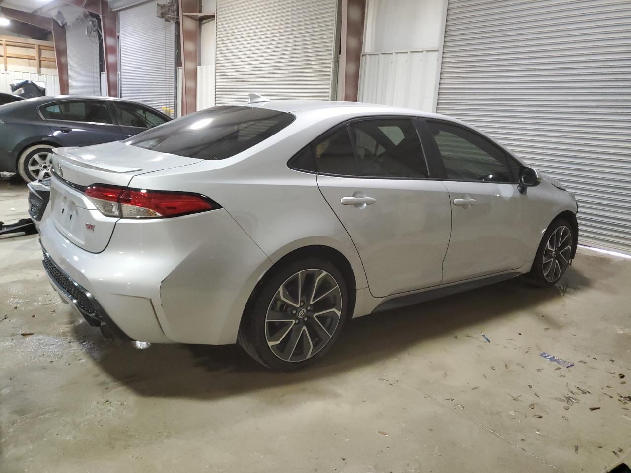 2021 Toyota Corolla VIN 5YFS4MCE4MP071760 Copart auction photo, front end / frame damage damage thumbnail 3