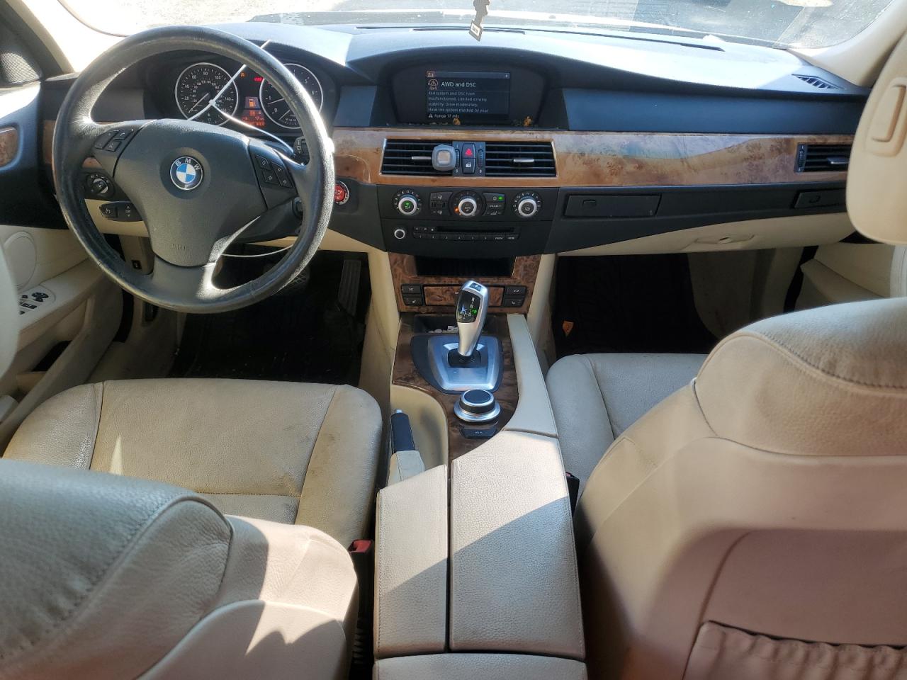 2008 BMW 5er VIN WBANV93508CZ63510 Copart auction photo, front end damage thumbnail 8