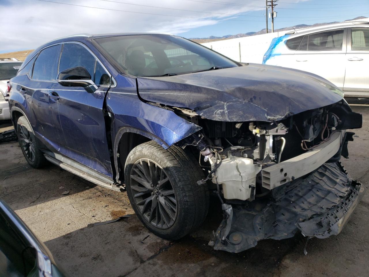 2017 Lexus RX VIN 2T2BZMCA4HC076344 Copart auction photo, front end / minor dent/scratches damage thumbnail 4