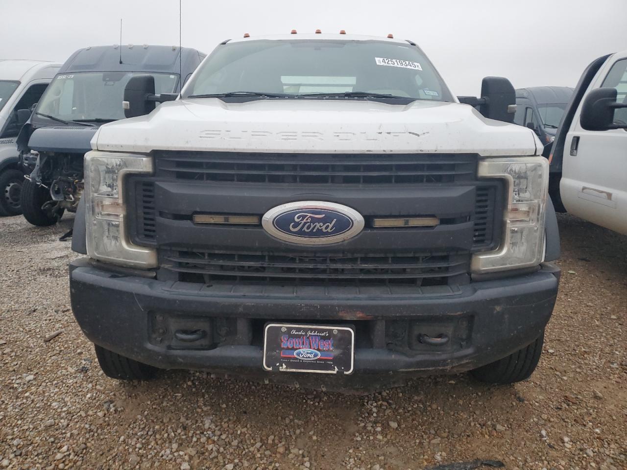 2017 Ford F450 VIN 1FD0W4HT8HEE84868 Copart auction photo, side damage thumbnail 5