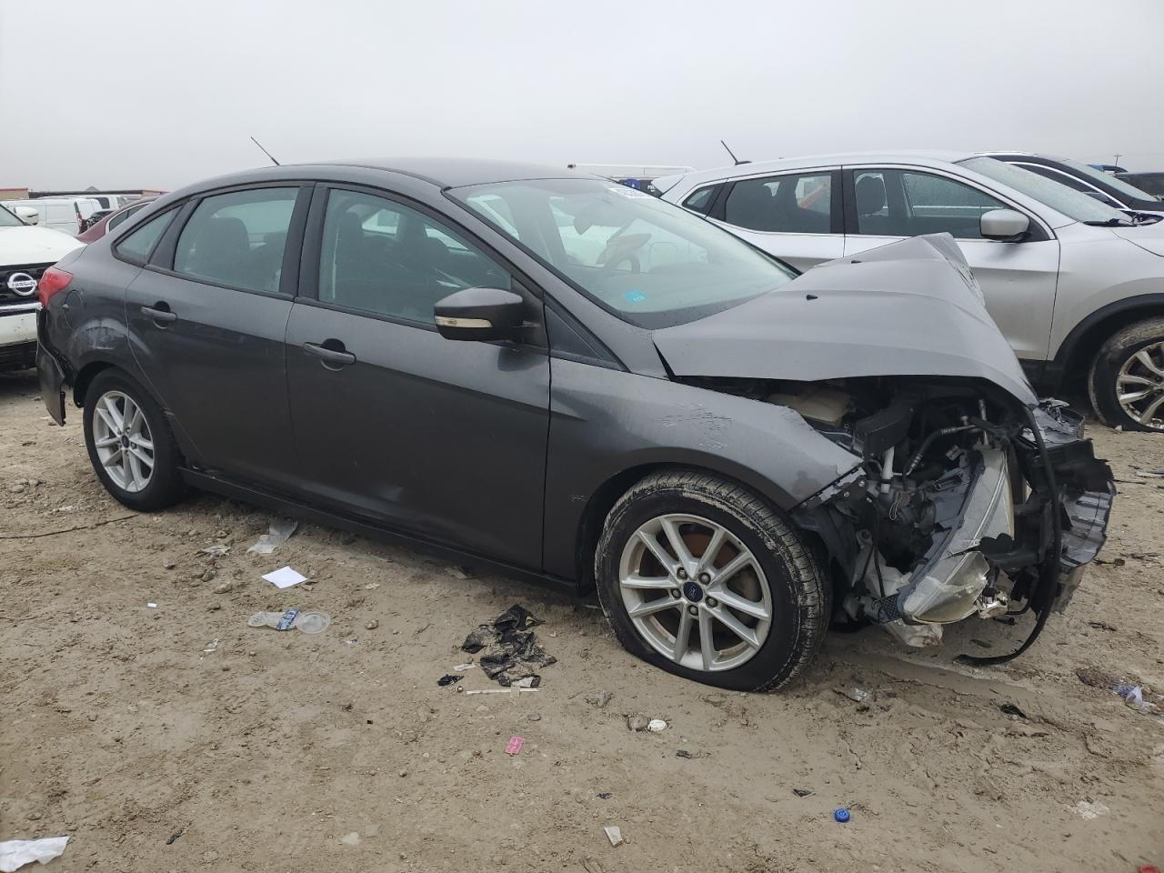 2017 Ford Focus VIN 1FADP3F25HL205076 Copart auction photo, front end damage thumbnail 4
