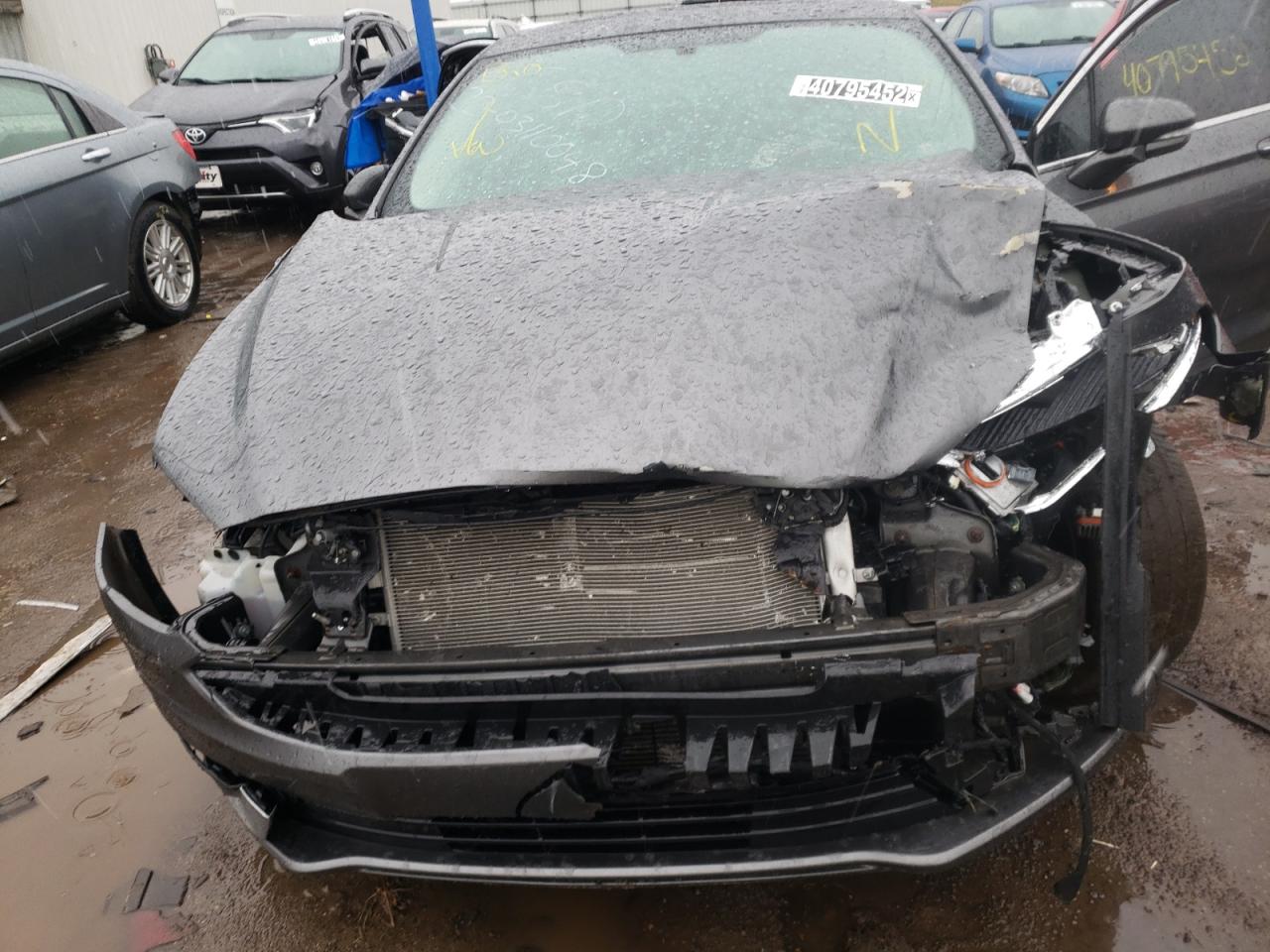 2017 Ford Fusion VIN 3FA6P0HD4HR142964 Copart auction photo, front end / rear end damage thumbnail 7