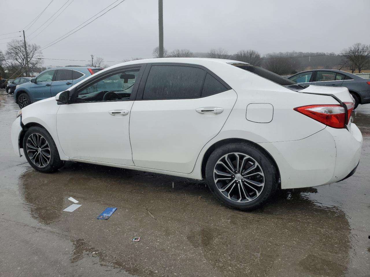 2014 Toyota Corolla VIN 5YFBURHE6EP083660 Copart auction photo, rear end damage thumbnail 2