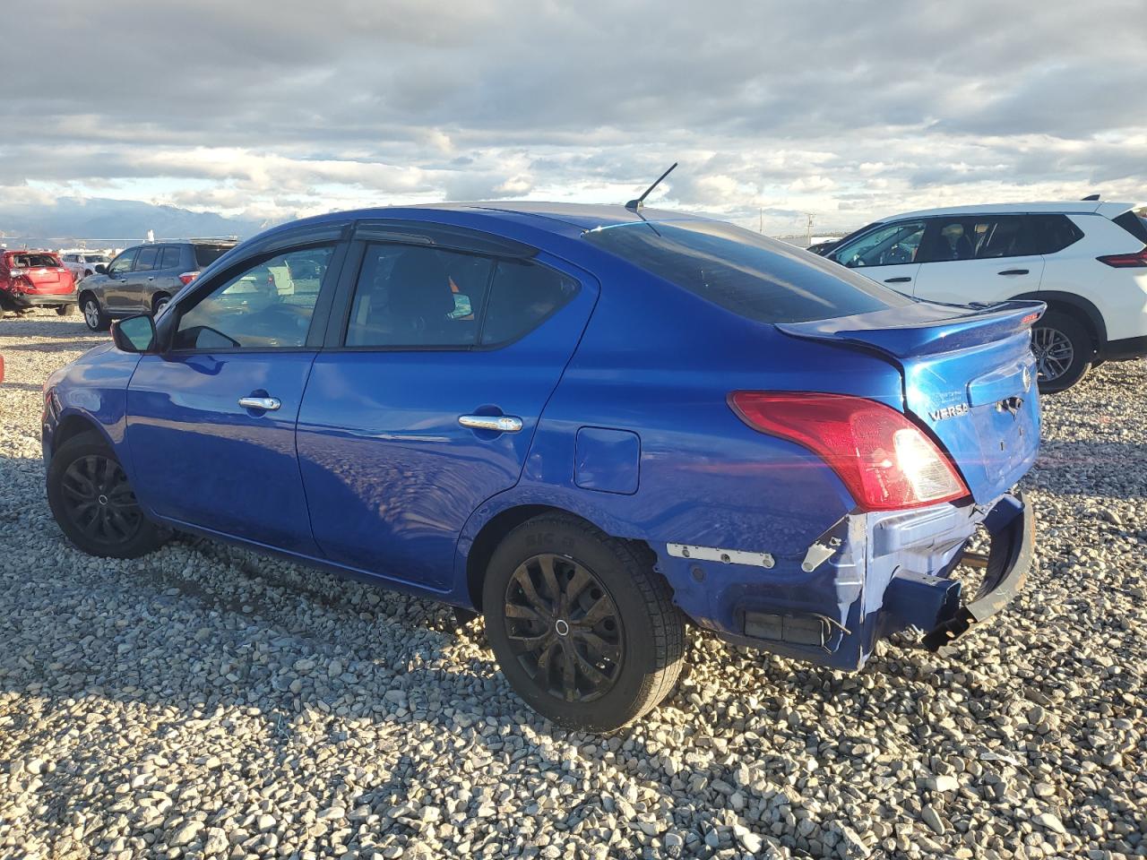 2015 Nissan Versa VIN 3N1CN7AP1FL886797 Copart auction photo, rear end damage thumbnail 2