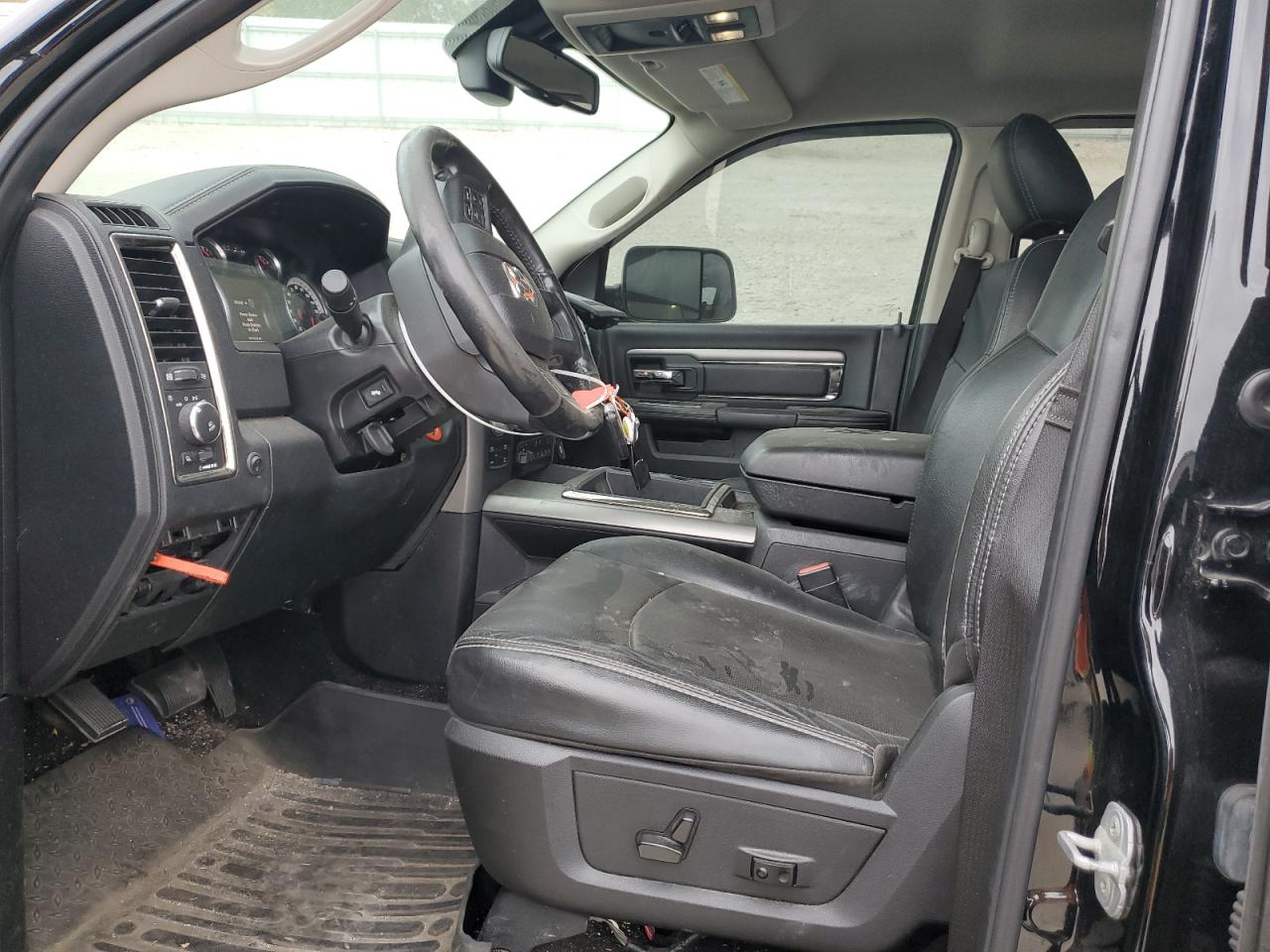 2014 RAM 1500 VIN 1C6RR7MT4ES331287 Copart auction photo, side / front end damage thumbnail 7