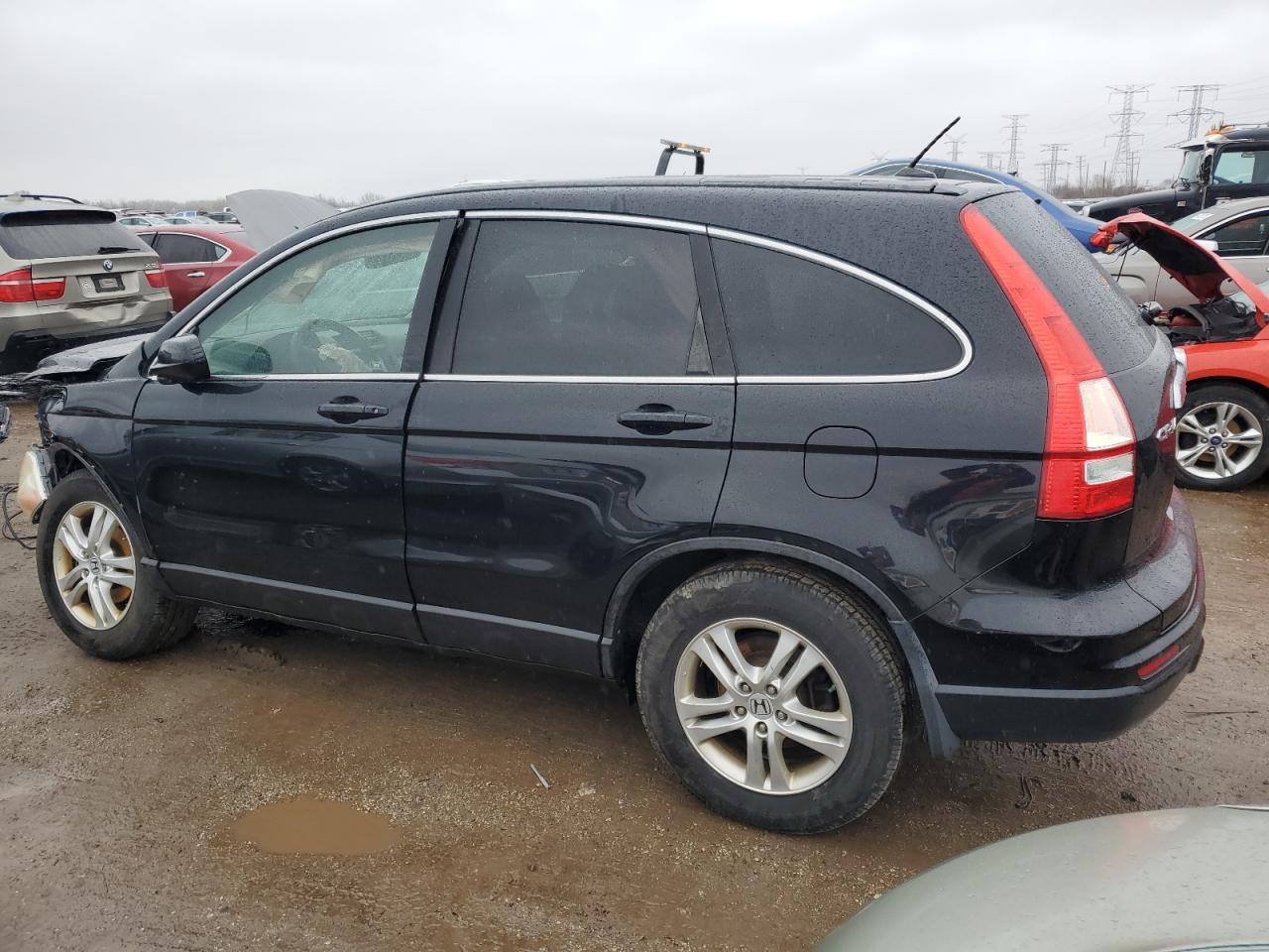 2011 Honda CR-V VIN 5J6RE4H72BL036981 Copart auction photo, front end damage thumbnail 2