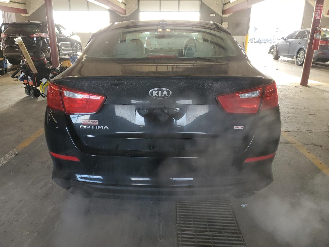 2015 KIA Optima VIN 5XXGM4A78FG415192 Copart auction photo, side / all over damage thumbnail 6