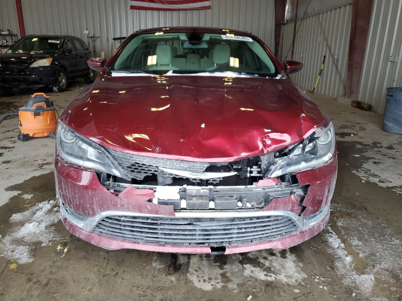 2016 Chrysler 200 VIN 1C3CCCAB5GN143646 Copart auction photo, front end damage thumbnail 5