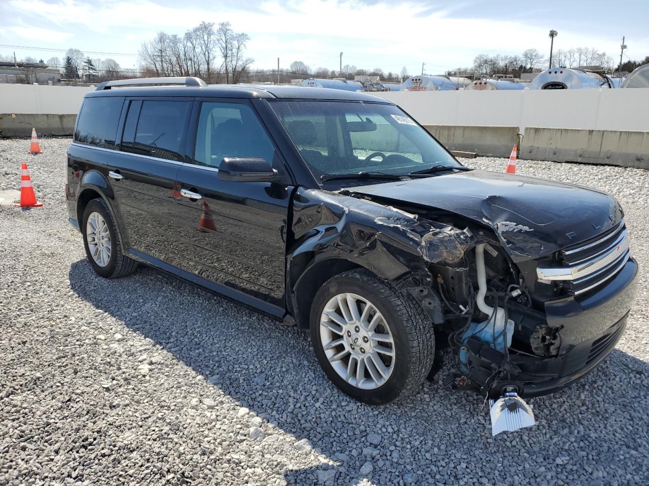 2018 Ford Flex VIN 2FMGK5C82JBA18728 Copart auction photo, front end damage thumbnail 4