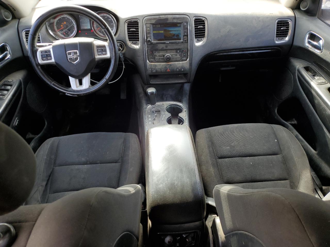 2011 Dodge Durango VIN 1D4RE4GG8BC712490 Copart auction photo, front end damage thumbnail 8