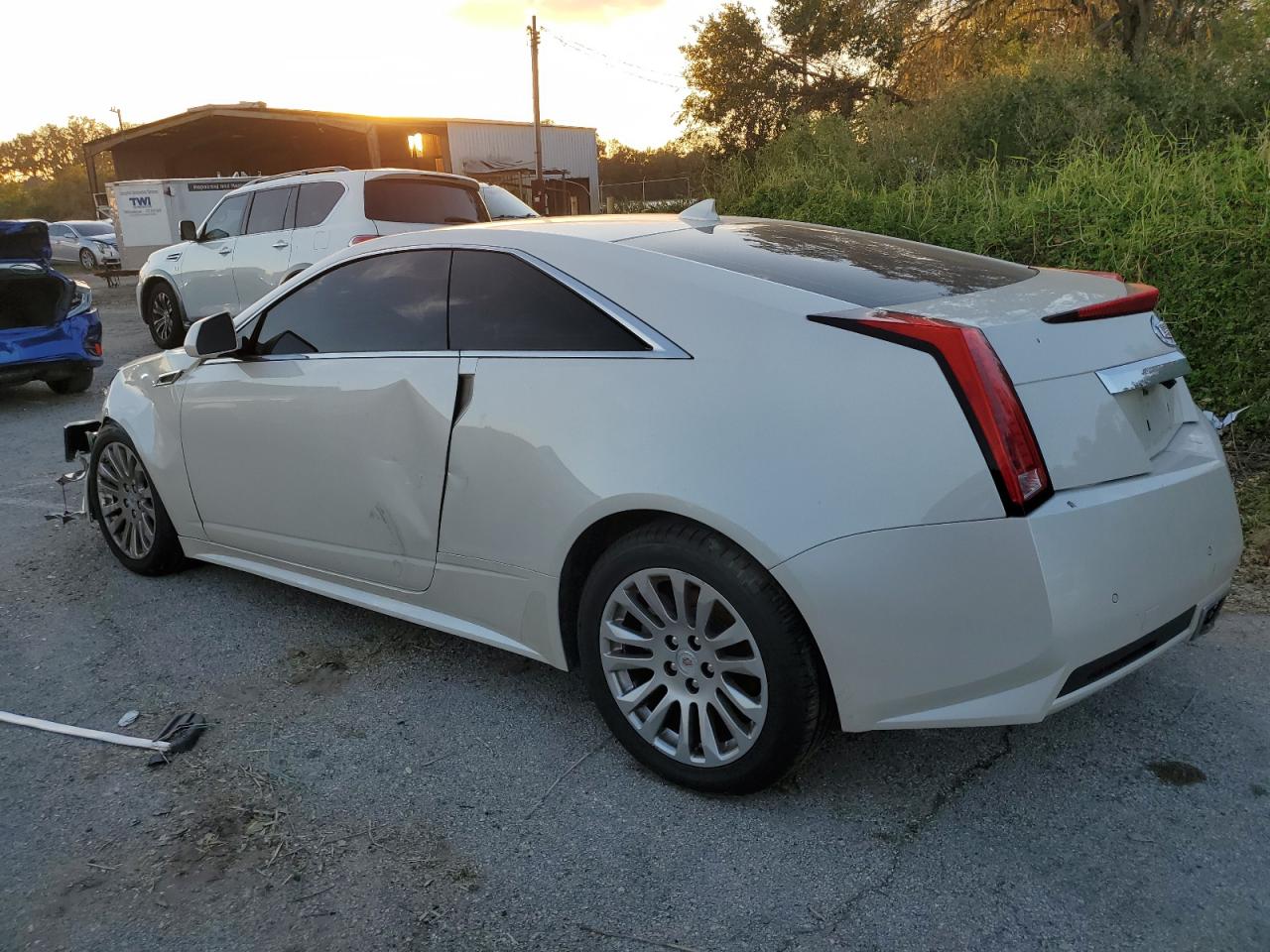 2013 Cadillac CTS VIN 1G6DA1E30D0107369 Copart auction photo, front end damage thumbnail 2