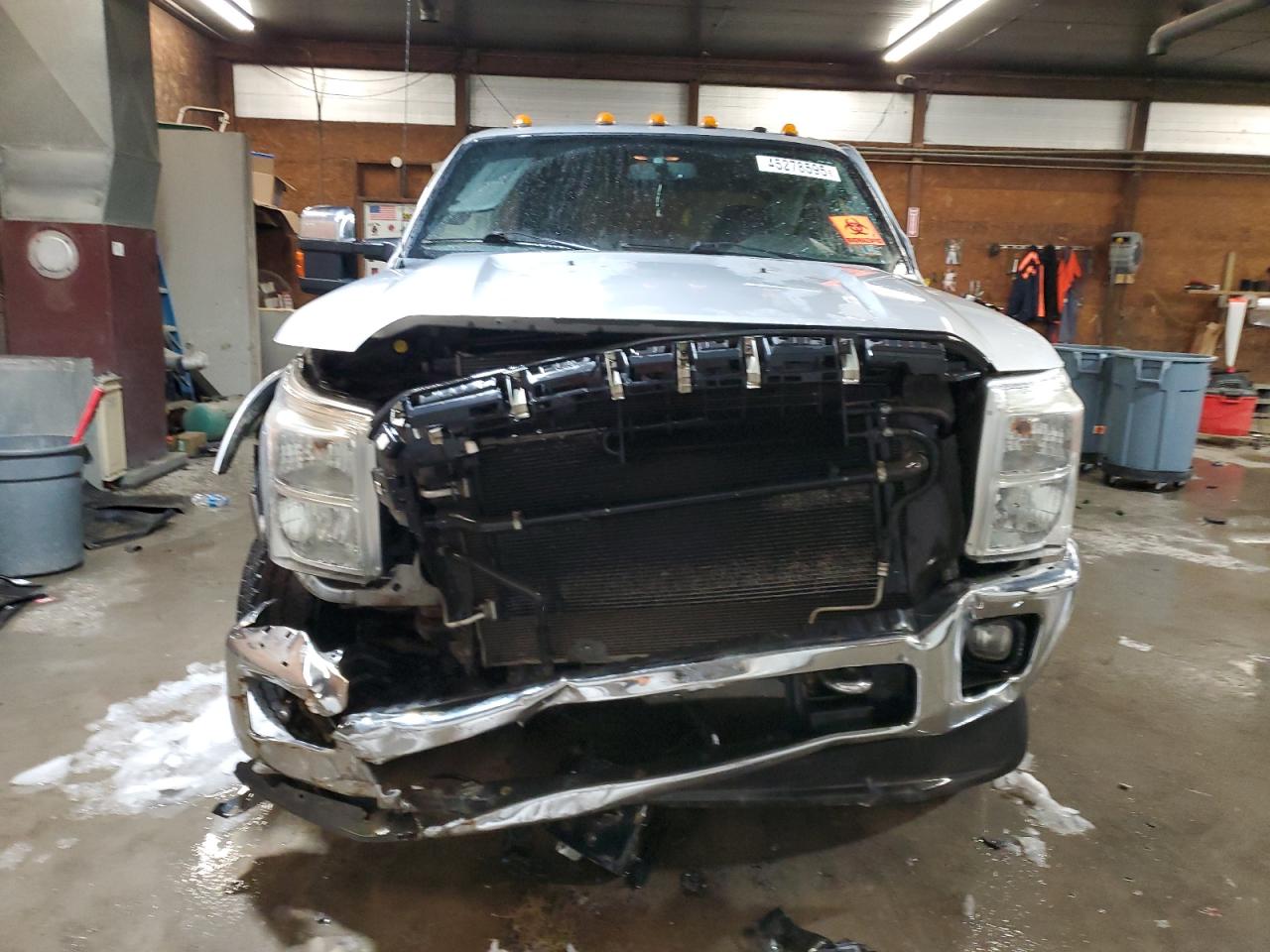 2011 Ford F350 VIN 1FT8W3BTXBEC44156 Copart auction photo, rollover damage thumbnail 5
