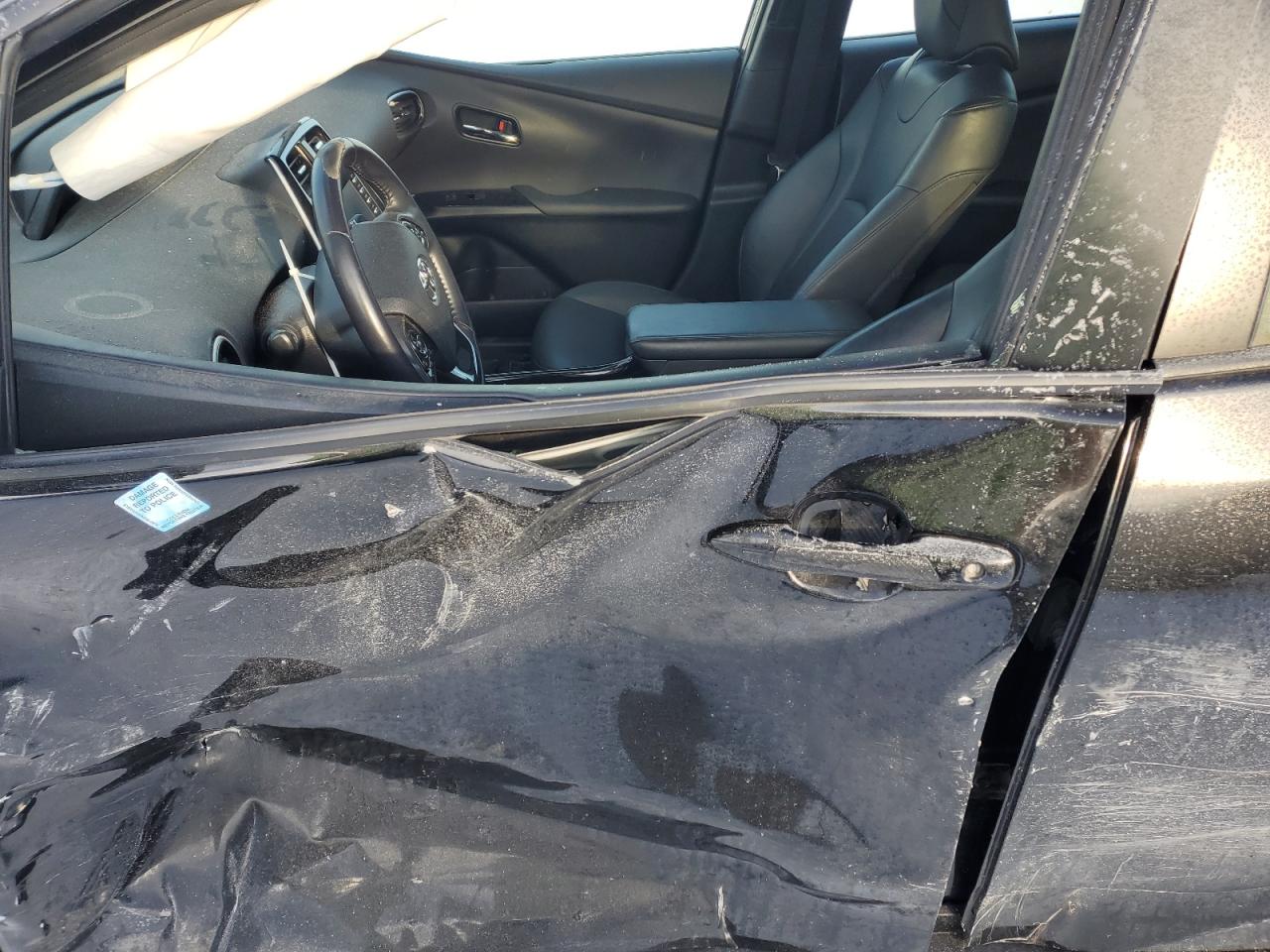 2022 Toyota Prius VIN JTDKAMFU5N3156225 Copart auction photo, side damage thumbnail 7