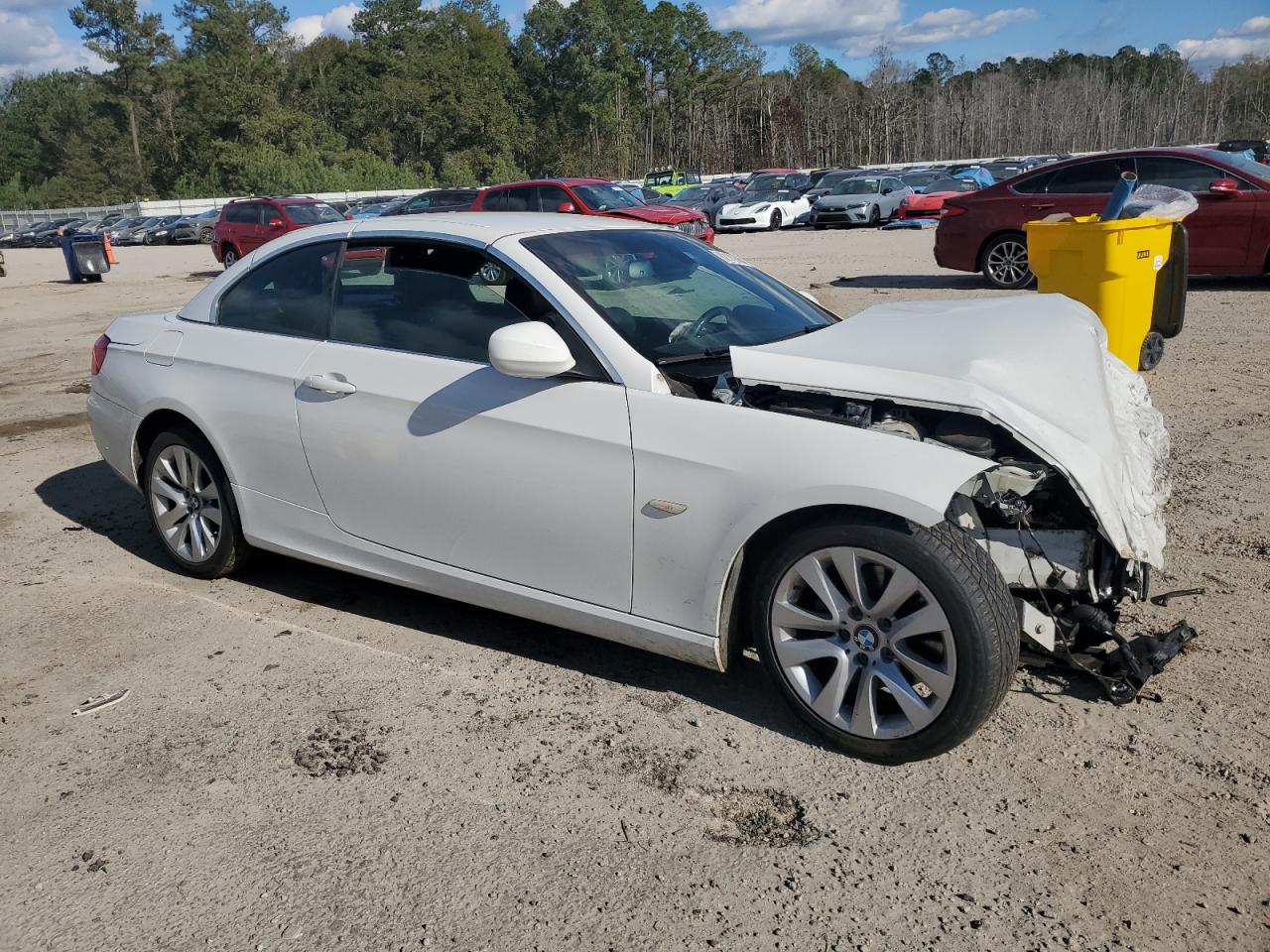 2012 BMW 3er VIN WBADW3C51CE822495 Copart auction photo, front end damage thumbnail 4