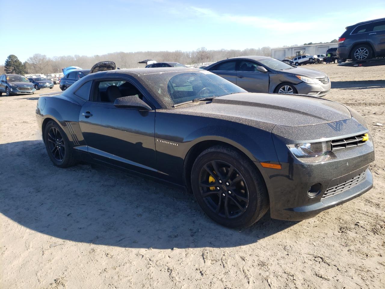 2015 Chevrolet Camaro VIN 2G1FF1E39F9198991 Copart auction photo, side damage thumbnail 4