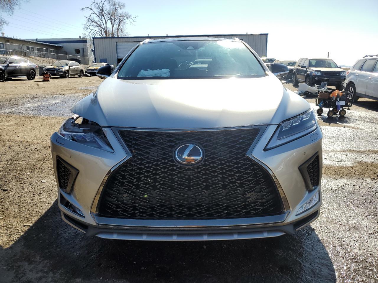2022 Lexus RX VIN 2T2YZMDAXNC346021 Copart auction photo, front end damage thumbnail 5