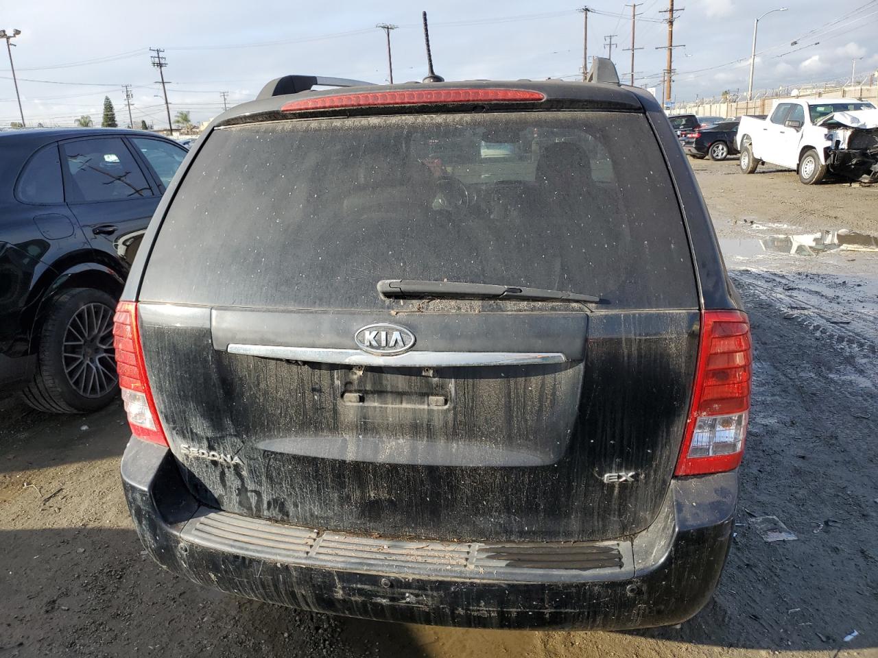 2012 KIA Sedona VIN KNDMH4C71C6482571 Copart auction photo, front end damage thumbnail 6