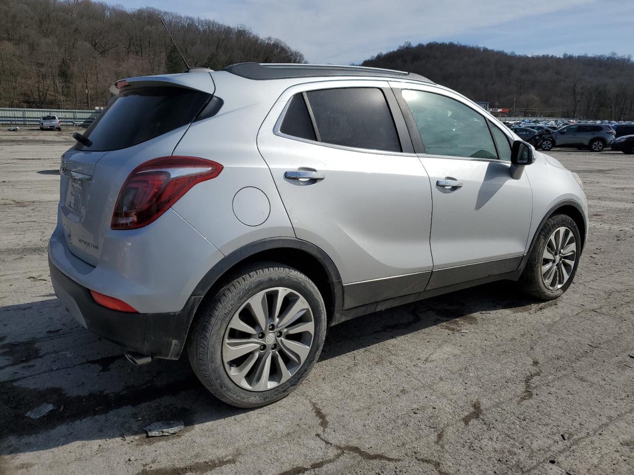 2019 Buick Encore VIN KL4CJASB3KB898920 Copart auction photo, side / front end damage thumbnail 3