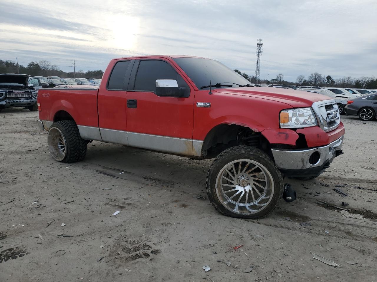 2008 Ford F-150 VIN 1FTPX14588FB57077 Copart auction photo, front end / minor dent/scratches damage thumbnail 4