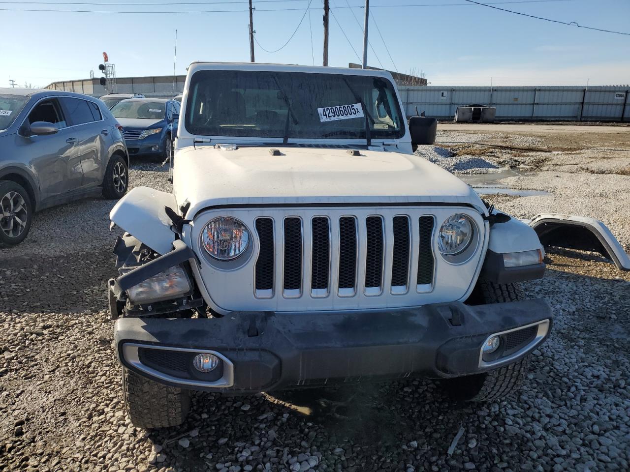 2018 Jeep Wrangler VIN 1C4HJXEG4JW206497 Copart auction photo, rollover damage thumbnail 5