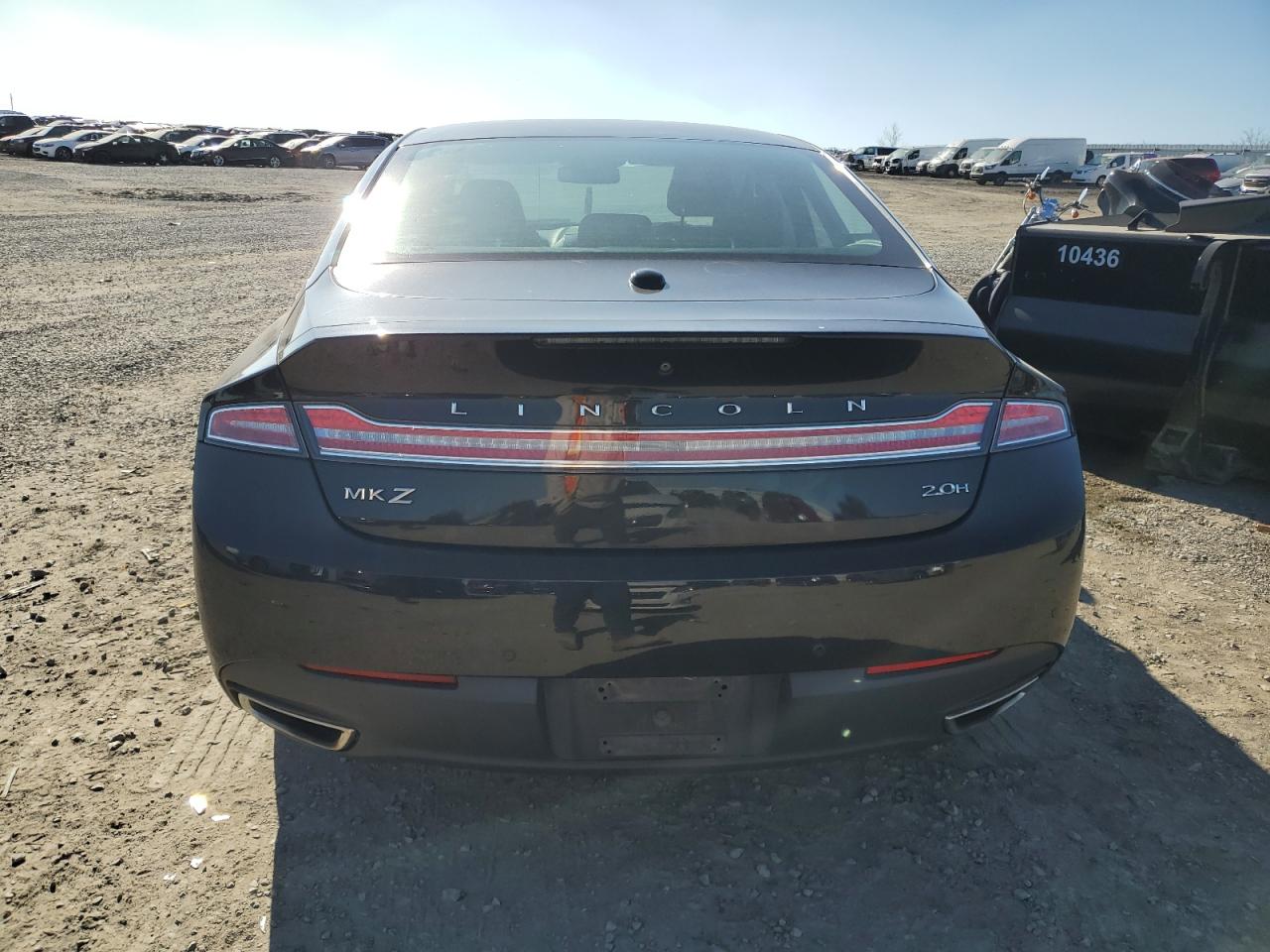 2015 Lincoln MKZ VIN 3LN6L2LU1FR622378 Copart auction photo, front end damage thumbnail 6