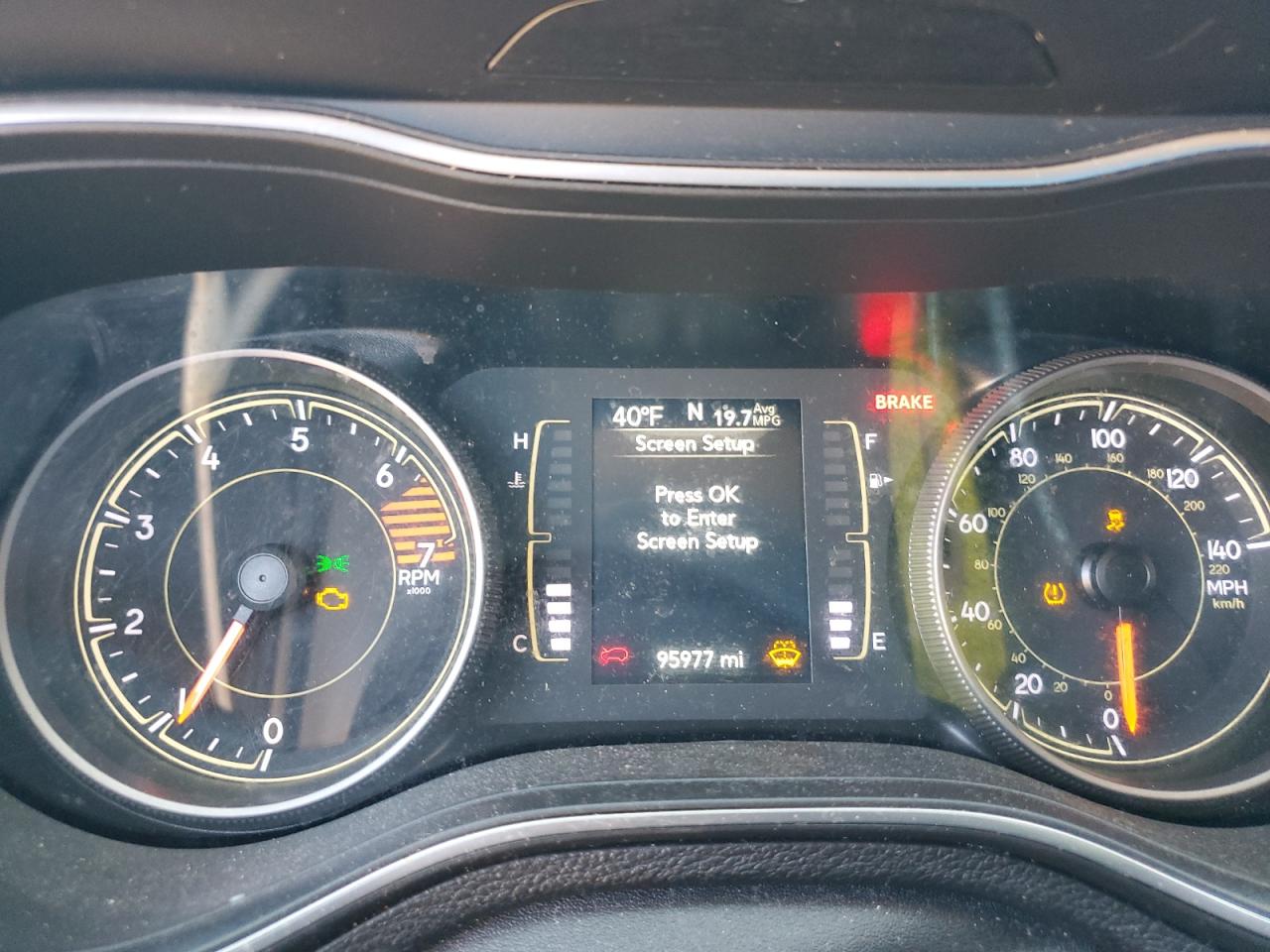 2019 Jeep Grand Cherokee VIN 1C4PJLLB9KD393325 Copart auction photo, front end / side damage thumbnail 9