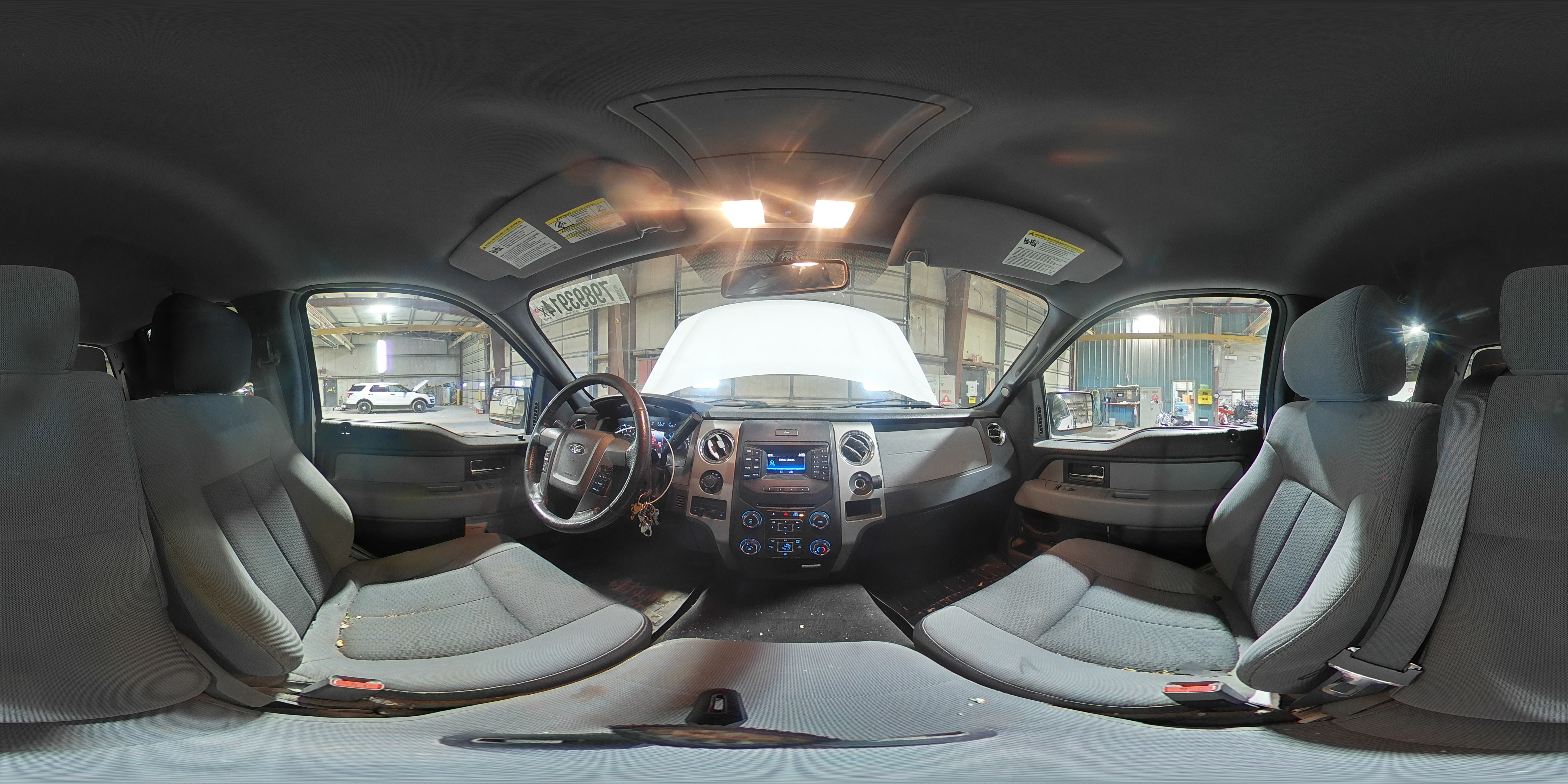 2014 Ford F-150 VIN 1FTFW1EFXEKF88612 Copart auction photo, front end / minor dent/scratches damage thumbnail 12