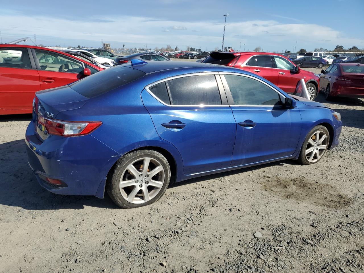 2016 Acura ILX VIN 19UDE2F7XGA010446 Copart auction photo, side damage thumbnail 3