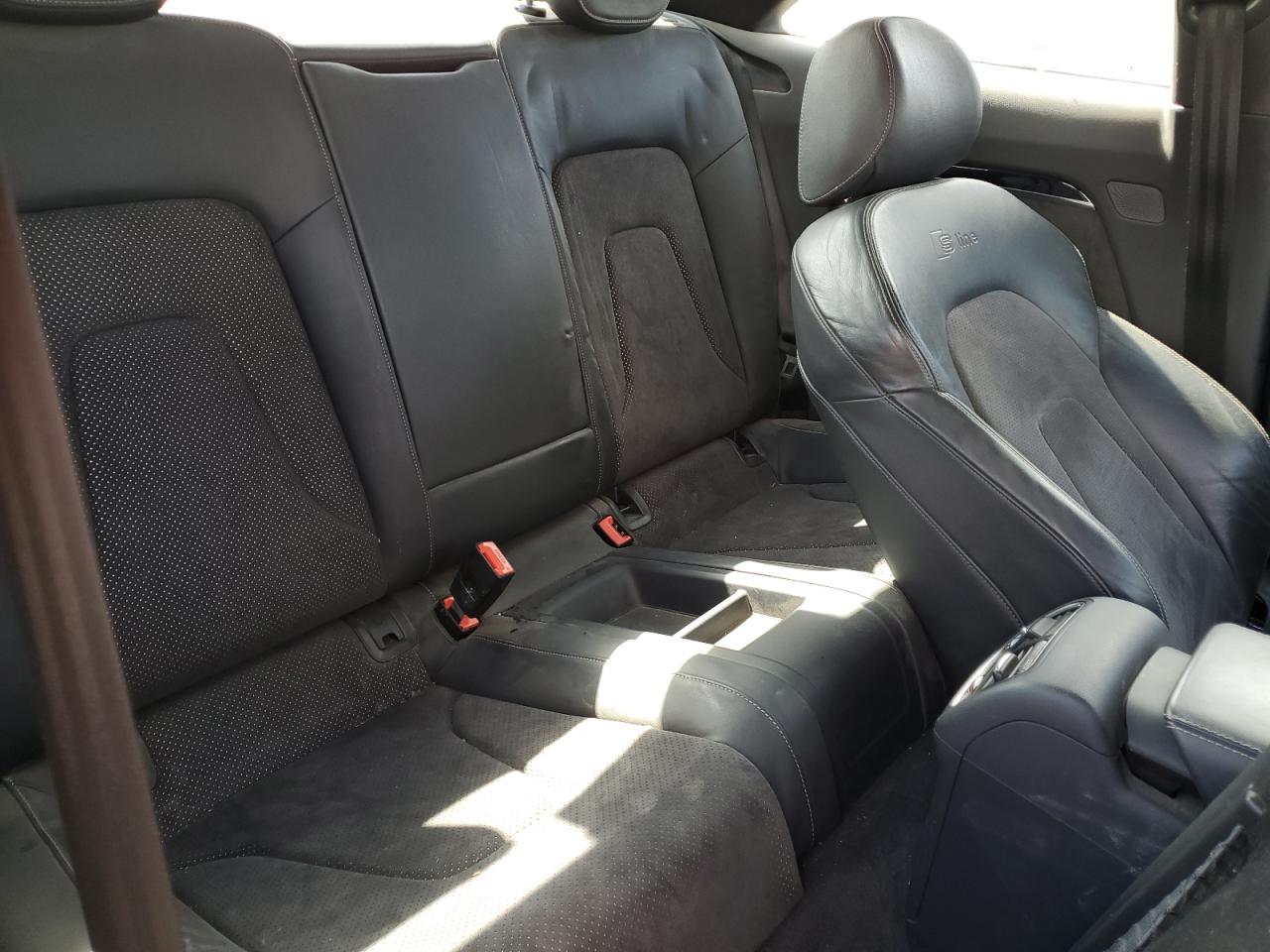 2014 Audi A5 VIN WAUMFAFR7EA055877 Copart auction photo, undercarriage / front end damage thumbnail 10