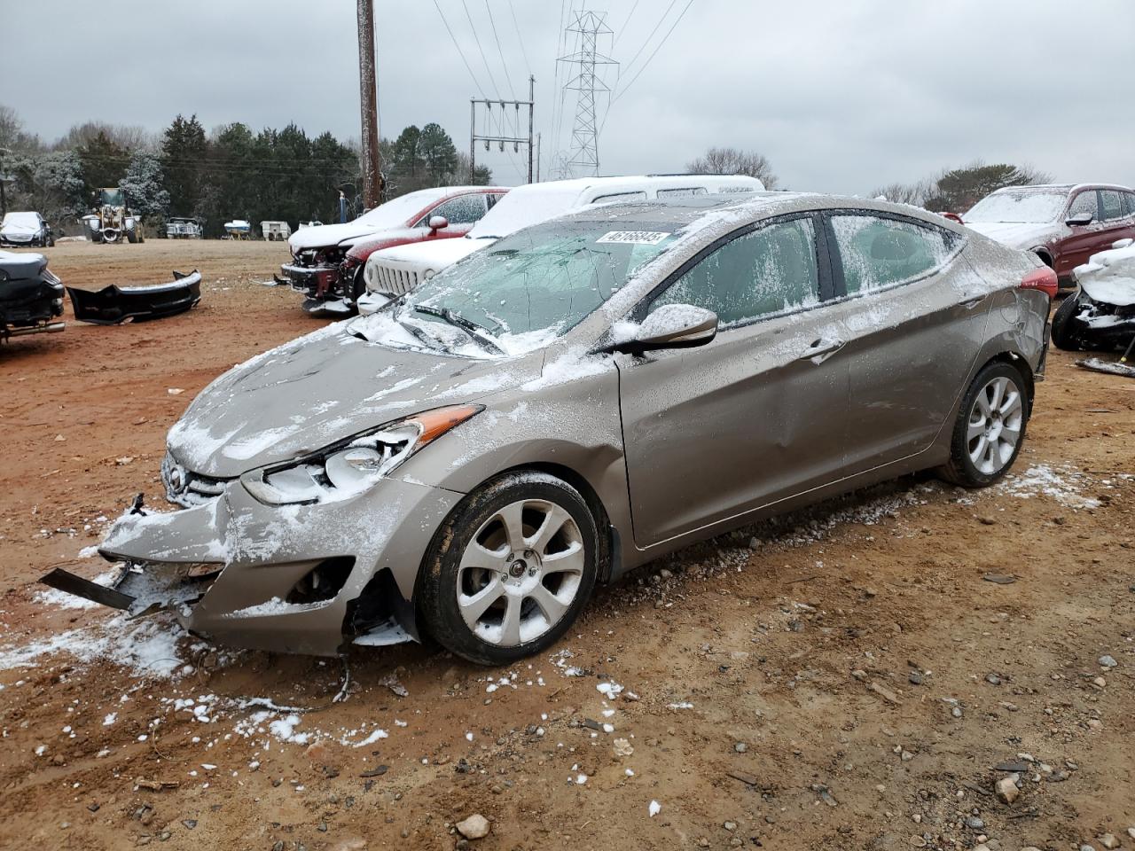 2013 Hyundai Elantra VIN 5NPDH4AE1DH398467