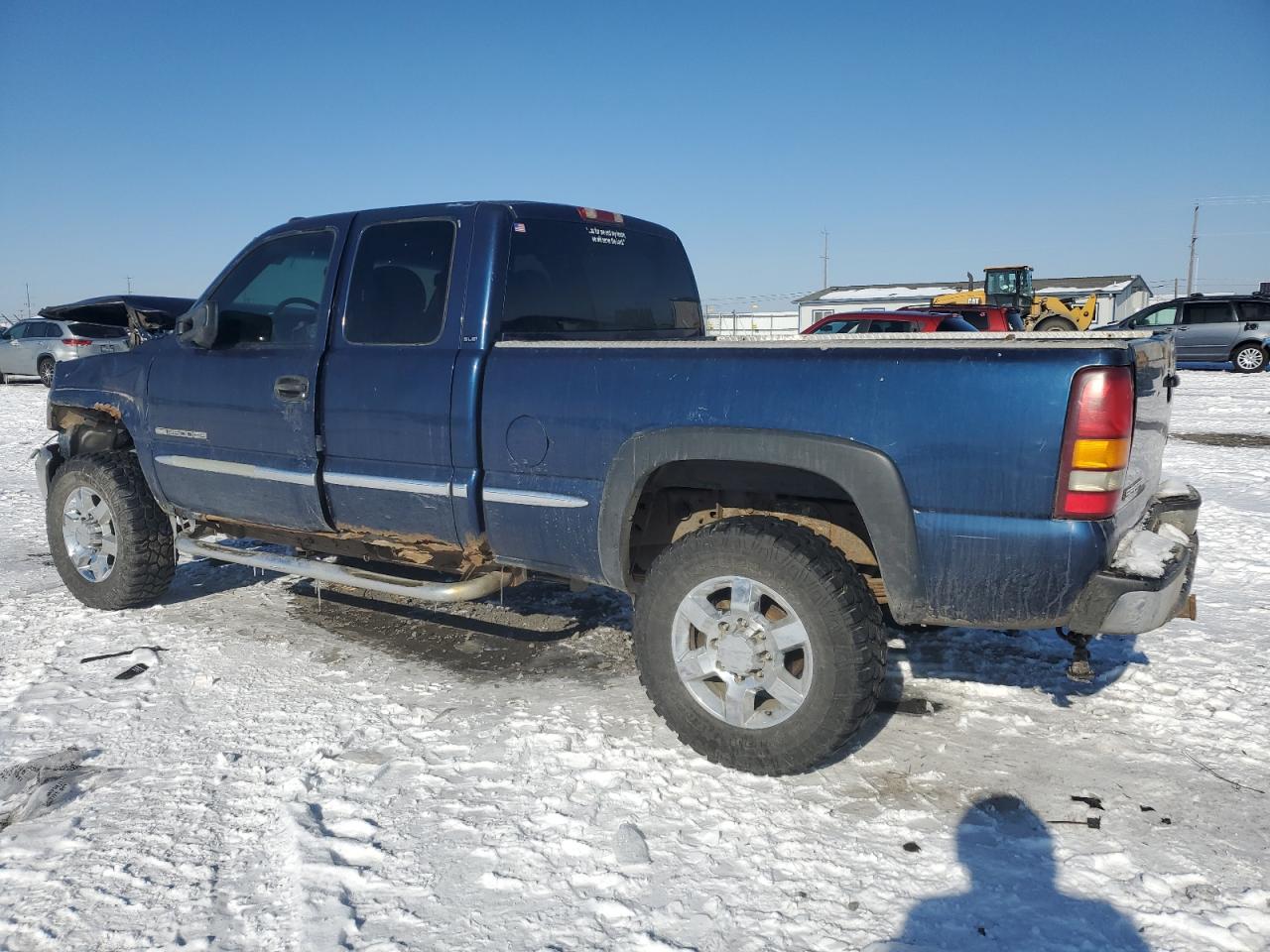 2001 GMC Sierra VIN 1GTHK29151E329396 Copart auction photo, front end / side damage thumbnail 2