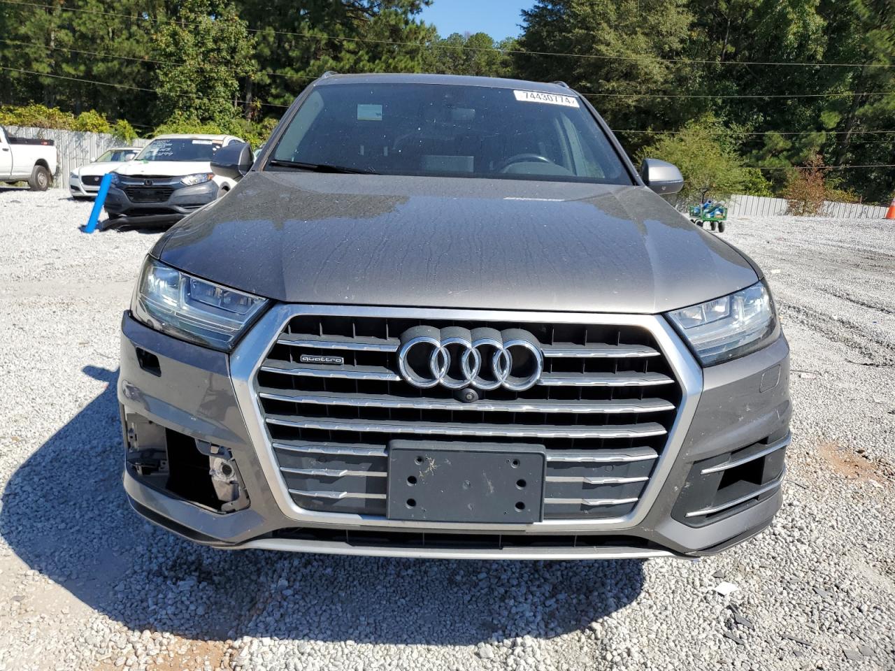 2017 Audi Q7 VIN WA1LAAF75HD058396 Copart auction photo, rear end damage thumbnail 5