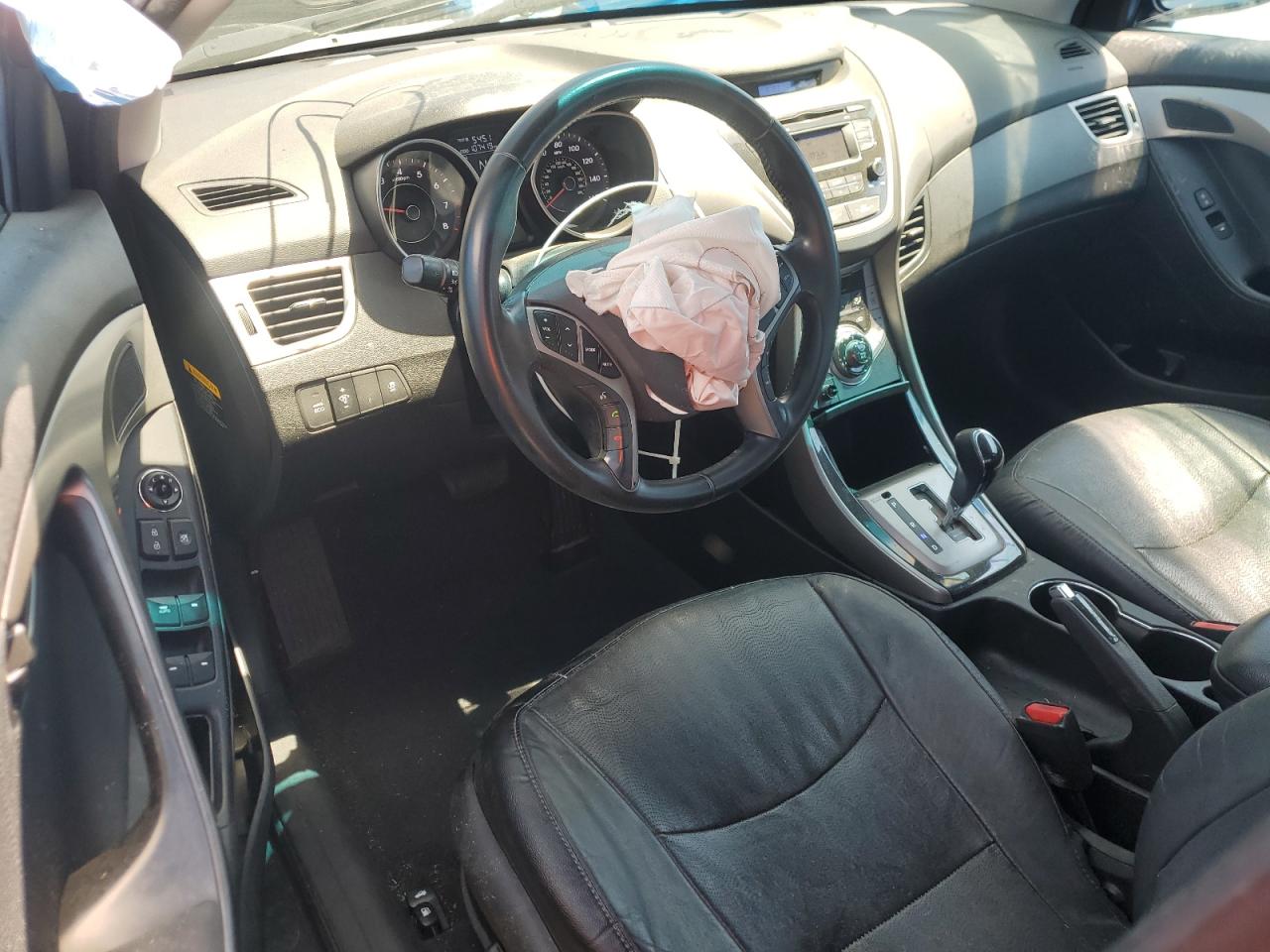 2013 Hyundai Elantra VIN 5NPDH4AEXDH396023 Copart auction photo, front end damage thumbnail 8